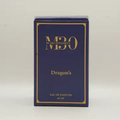 Purple and gold Dragon's eau de parfum box, 60ml, for men and women